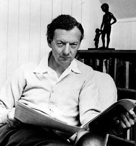 Portrait of Benjamin Britten