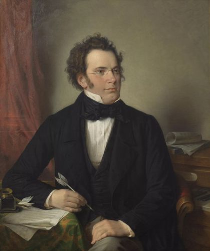 Portrait of Franz Schubert