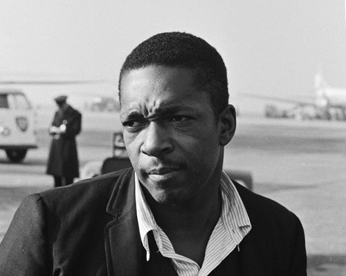 Portrait of John Coltrane