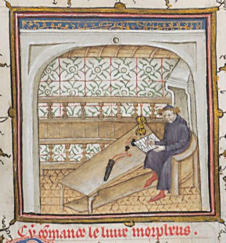 Portrait of Guillaume de Machaut